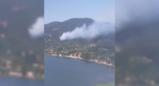 İzmir’de orman yangını