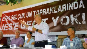 JES'lere direnen Gökçealan köylülerine milletvekillerinden destek