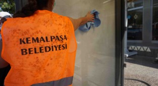 Kemalpaşa'da duraklar pırıl pırıl