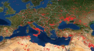 NASA'nın yangın haritasında son durum