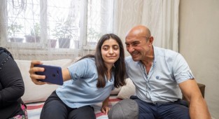 Soyer'den Kadifekale'ye sürpriz ziyaret