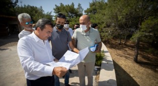 Başkan Batur'dan Aydın Erten'e yerinde inceleme!