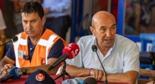 Başkan Soyer’den yangın mağdurlarına ziyaret