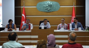 Bornova’da “Afetlere Dirençli Kent” paneli