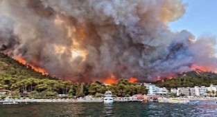 Datça'daki yangınla ilgili soruşturma tamam... Torpiller çocuklara ait!