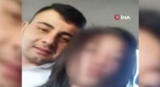 Firari cinayet zanlısı, teslim olmaya giderken canlı yayın yaptı