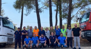 İklim komisyonunun CHP'li üyeleri yangın bölgesinde