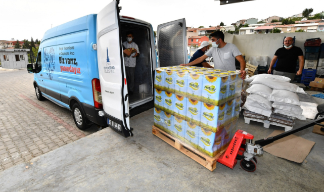 İzmir Büyükşehir'in mobil mutfağı Muğla'da