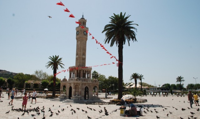 İzmir sıcaktan kavruluyor