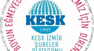  KESK, iktidarın zam teklifini İzmir'de protesto etti