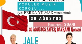 Narlıdere’den 30 Ağustos’a coşkulu kutlama