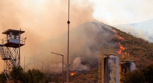 Tahliye kararı verilmişti... İşte Termik Santral yangınında son durum 