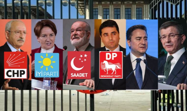 6 parti aday belirlemek için bir araya geliyor!