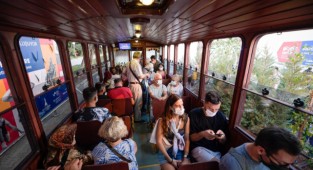 90. İEF'de “Nostaljik Tramvay