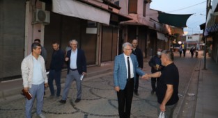 Başkan Eriş'ten Ödemiş turu