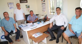 Başkan Kayalar’dan muhtarlara ziyaret!