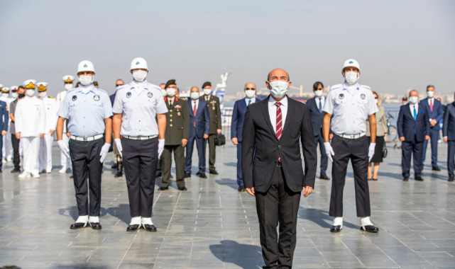 Başkan Soyer Gaziler Günü törenine katıldı