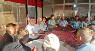 CHP'li Sındır'dan köy muhtarlarına ziyaret