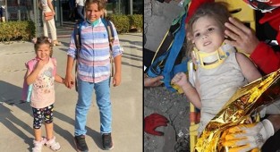 Depremin simgesi Ayda okullu oldu