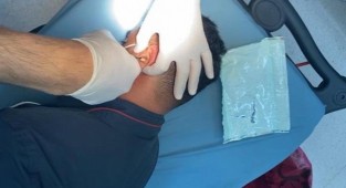 Ehliyet sınavında şaşırtan kopya yöntemi