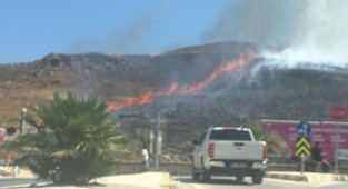 İzmir'de çıkan iki yangın söndürüldü