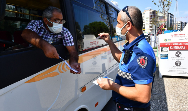 İzmir zabıtasından servislere sıkı denetim