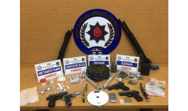 İzmir'de uyuşturucu operasyonu: 1 gözaltı