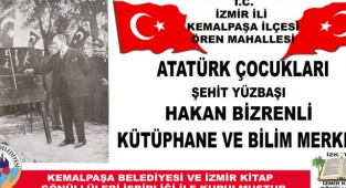 Kemalpaşa Belediyesi'nden Ören Mahallesi'ne yeni kütüphane