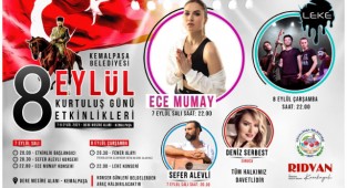 Kemalpaşa'da 8 Eylül coşkuyla kutlanacak