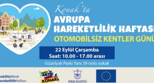 Konak'ta Avrupa Hareketlilik Haftası!
