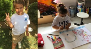 Lösemi tedavisi gören Öykü Arin okullu oldu!