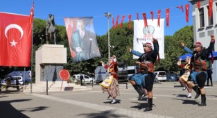 Ödemiş'te kurtuluşun 99. yıl dönümü kutlandı 