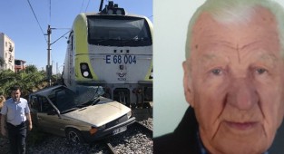 Tren kazasında yaralanan yaşlı adam hayatını kaybetti