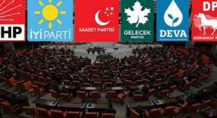 6 partinin parlamenter sistem çalışmalarında yeni gelişme