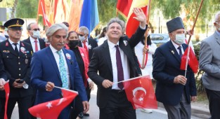 Bornova'da 29 Ekim coşkusu