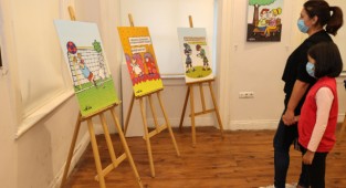 Buca Belediyesi’nden karikatür sergisi