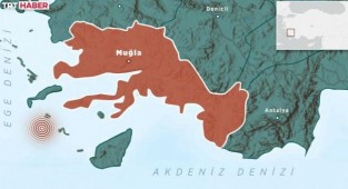 Ege Denizi'nde deprem!