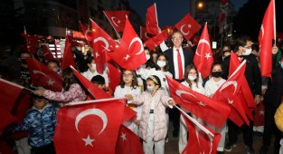 Gaziemir’de Cumhuriyet Bayramı coşkusu