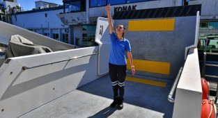 İZDENİZ güvertesinde bir ilk!