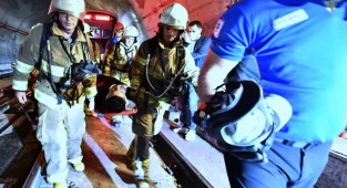 İzmir Metrosu’nda başarılı kurtarma operasyonu