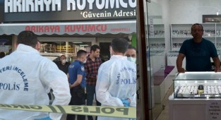 Kuyumcuyu öldürüp altınları alarak olay yerinden kaçtı