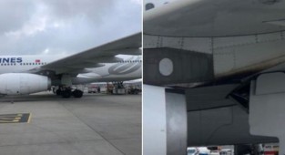 Adana-İstanbul seferini yapan uçağa yıldırım çarptı