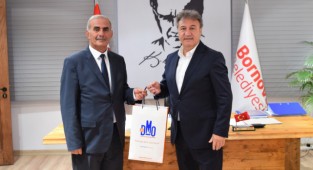 Başkan İduğ, Atila Aytekin’i ağırladı