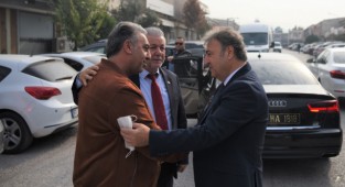 Başkan İduğ'dan esnafa ziyaret