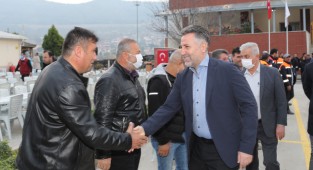 Başkan Sandal, 'Bayraklı'yı barışla yeniden inşa ediyoruz'