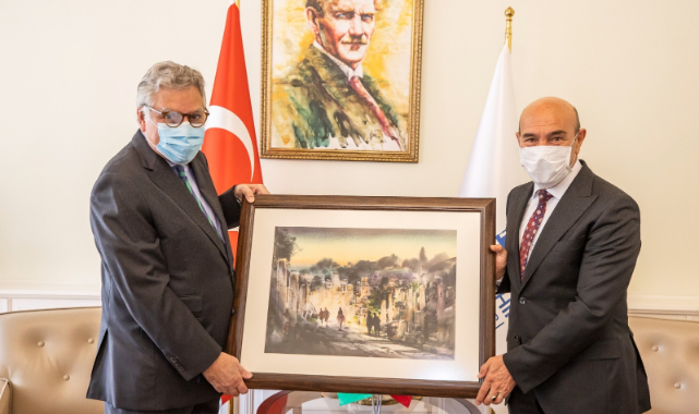 Başkan Soyer Brezilya’nın Ankara Büyükelçisi’ni ağırladı