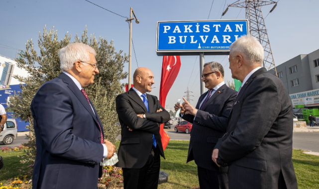 Başkan Soyer’e Pakistan Bulvarı için teşekkür