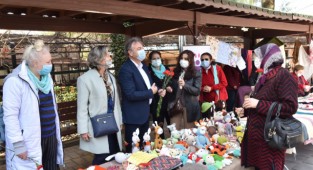 Bornova'dan üretici kadınlara tam destek