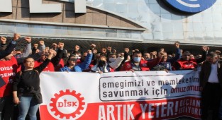 DİSK’li işçilerden genel grev çağrısı!