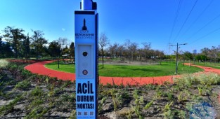 Dr. Behçet Uz Rekreasyon Alanı'nda güvenlik adımı 